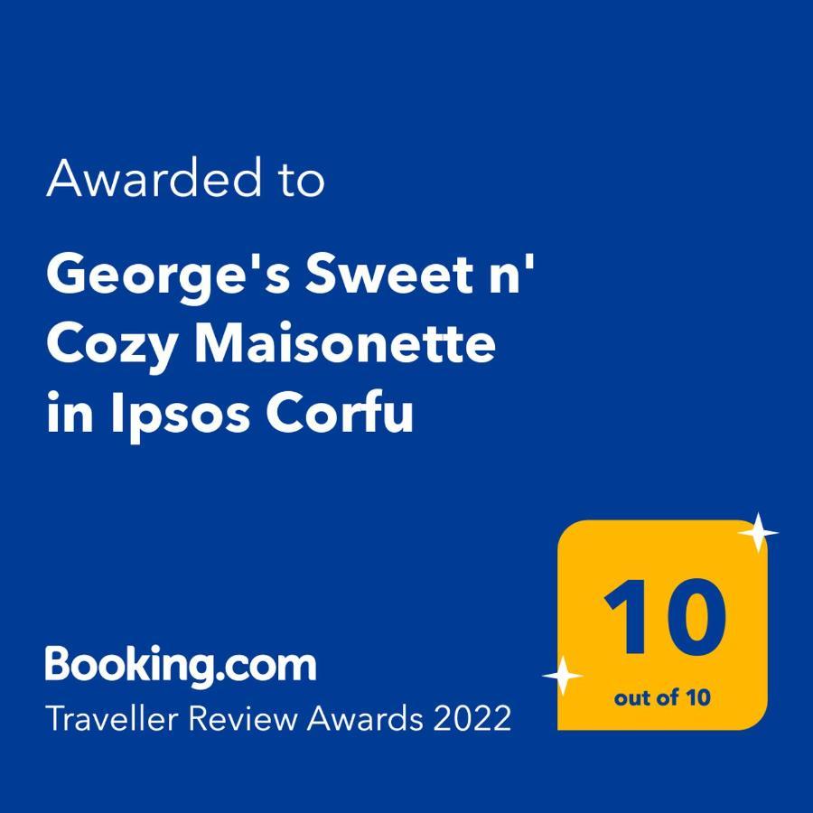 George'S Sweet N' Cozy Maisonette In Ipsos Corfu Dış mekan fotoğraf